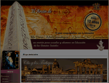 Tablet Screenshot of elarcondeclio.com.ar